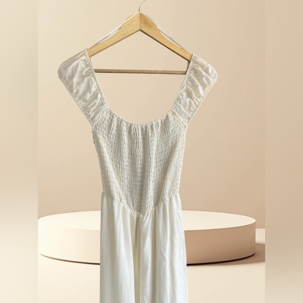 Lelis Women’s Cross Back Smocked Jumpsuit - Picture 3 of 12